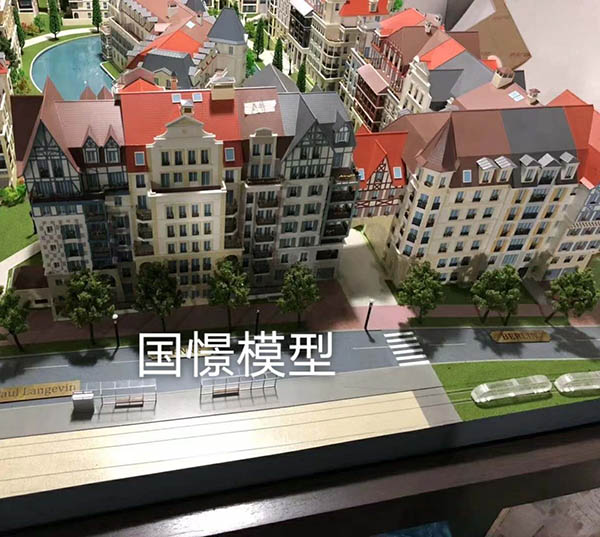 抚远市建筑模型